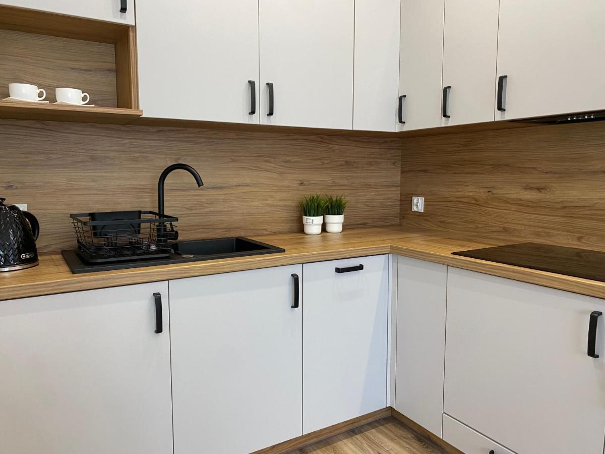 Nowoczesny Apartament W Dzierzoniowie - Parter - Balkon - Pokoj + Sypialnia Εξωτερικό φωτογραφία